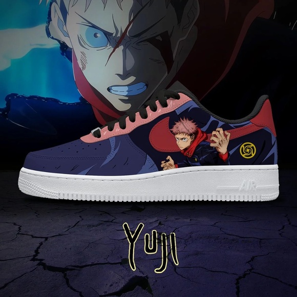 Yuji JJK Anime Custom Shoes - Picture 1 of 1
